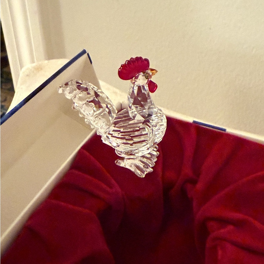 Swarovski Crystal Rooster (Cockerel)